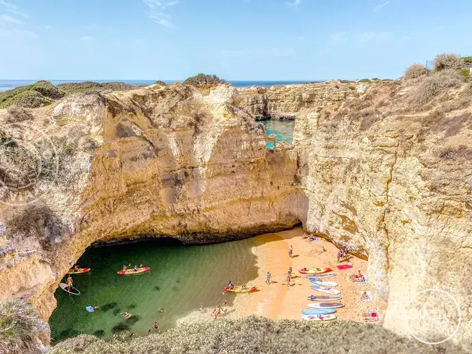 Praia Secreta in Algarve
