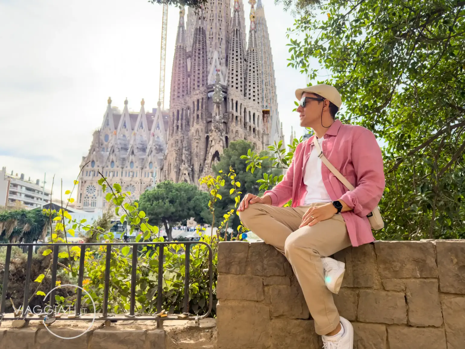 Sagrada Familia da Plaça de Gaudí