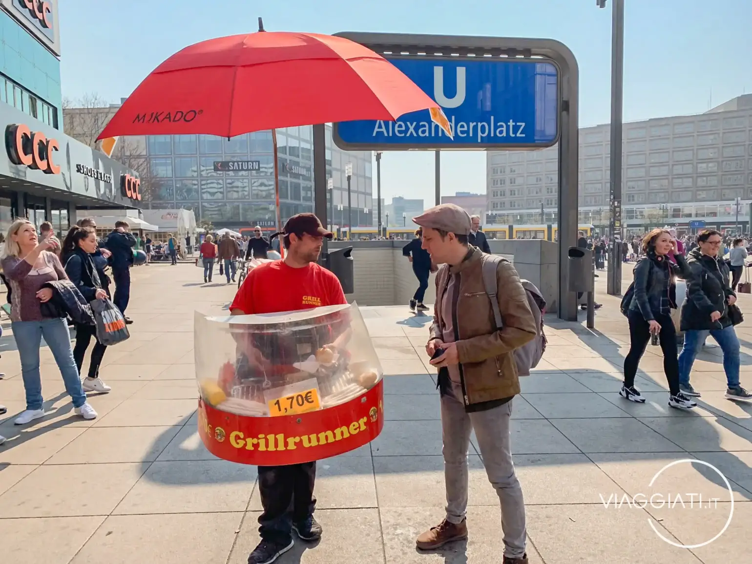 Grillrunner ad Alexanderplatz