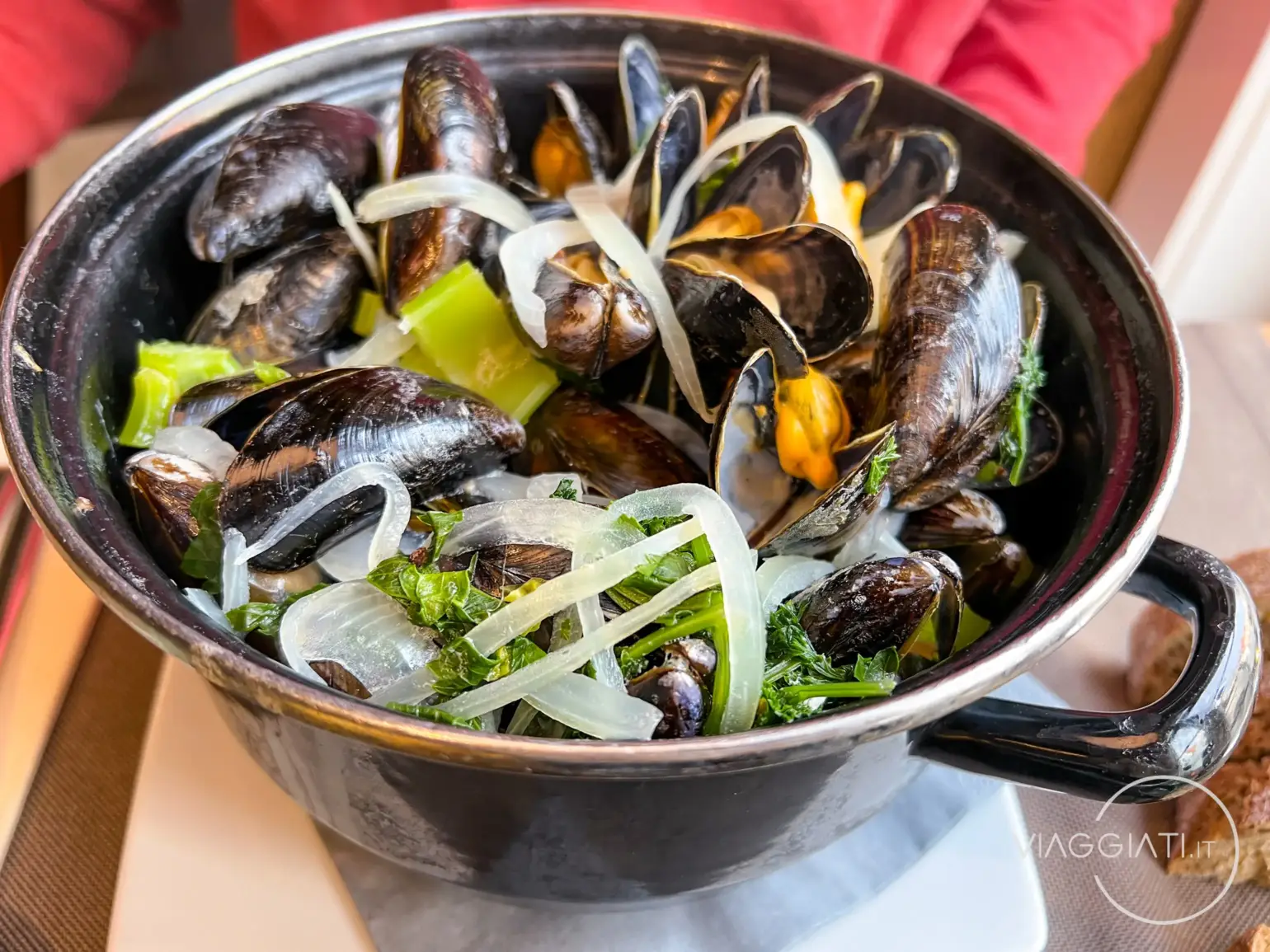Cozze con patatine a Bruxelles