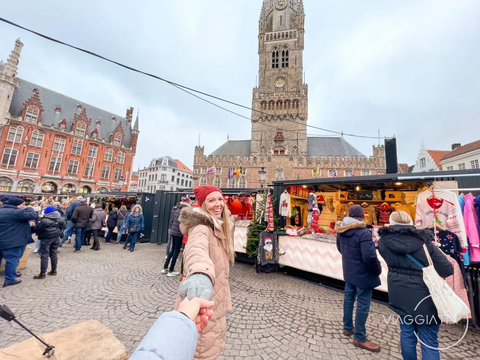Escursione a Bruges a Natale da Amsterdam