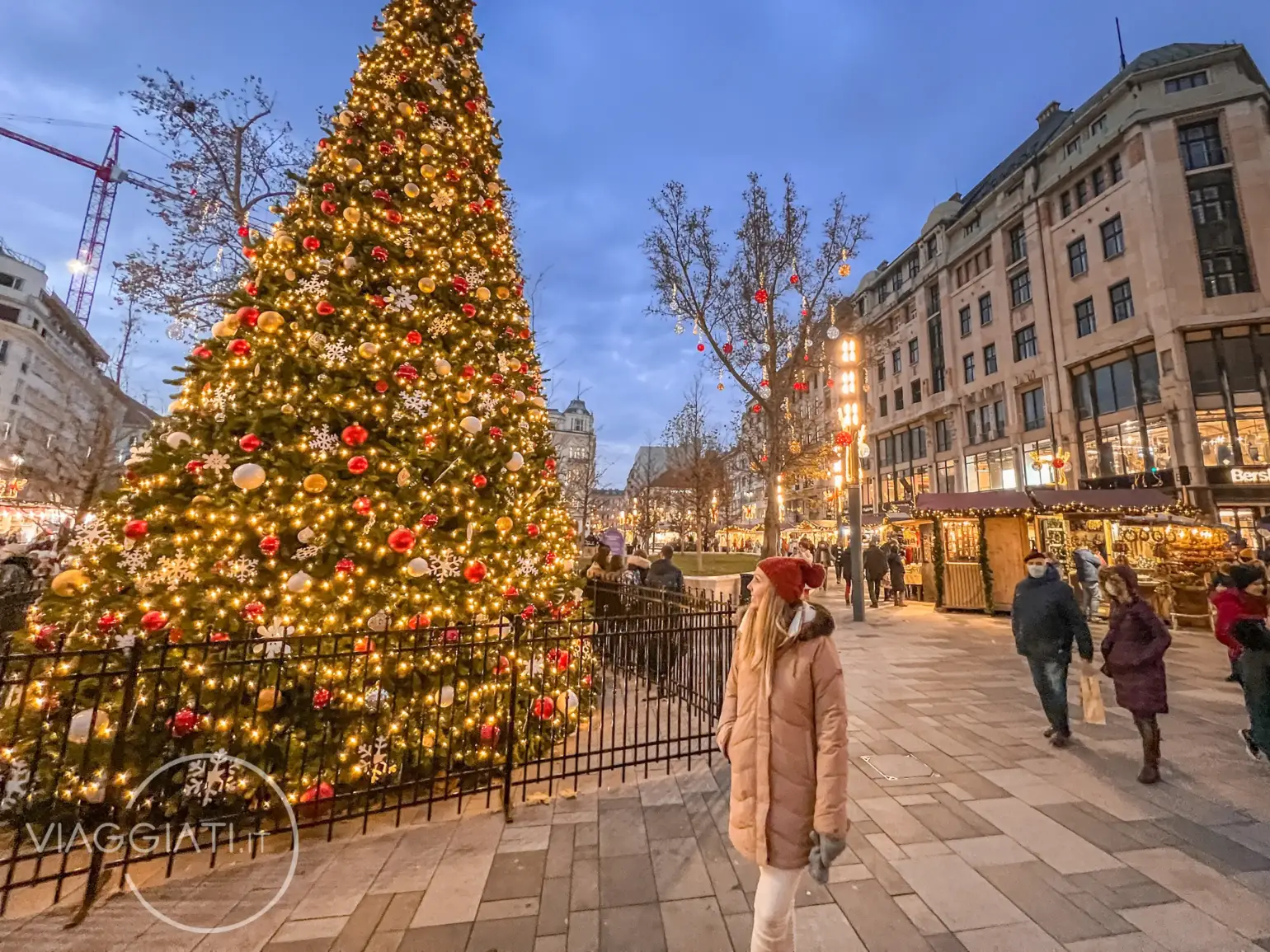Mercatino di Natale di piazza Vörösmarty - Budapest a Natale