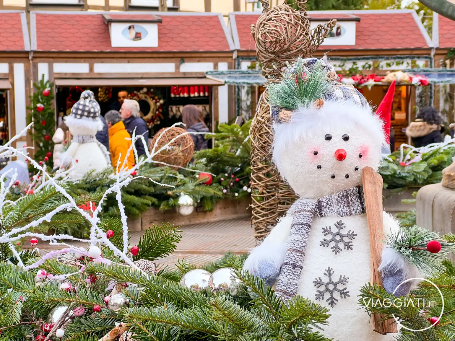Decorazioni di Colmar a Natale