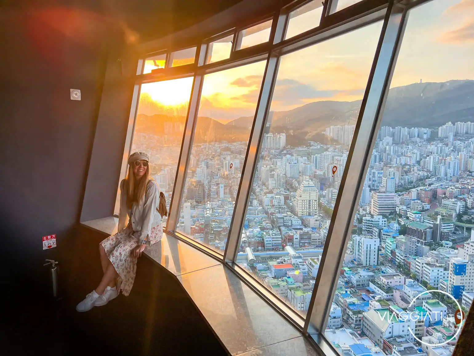Vista dalla Busan Tower