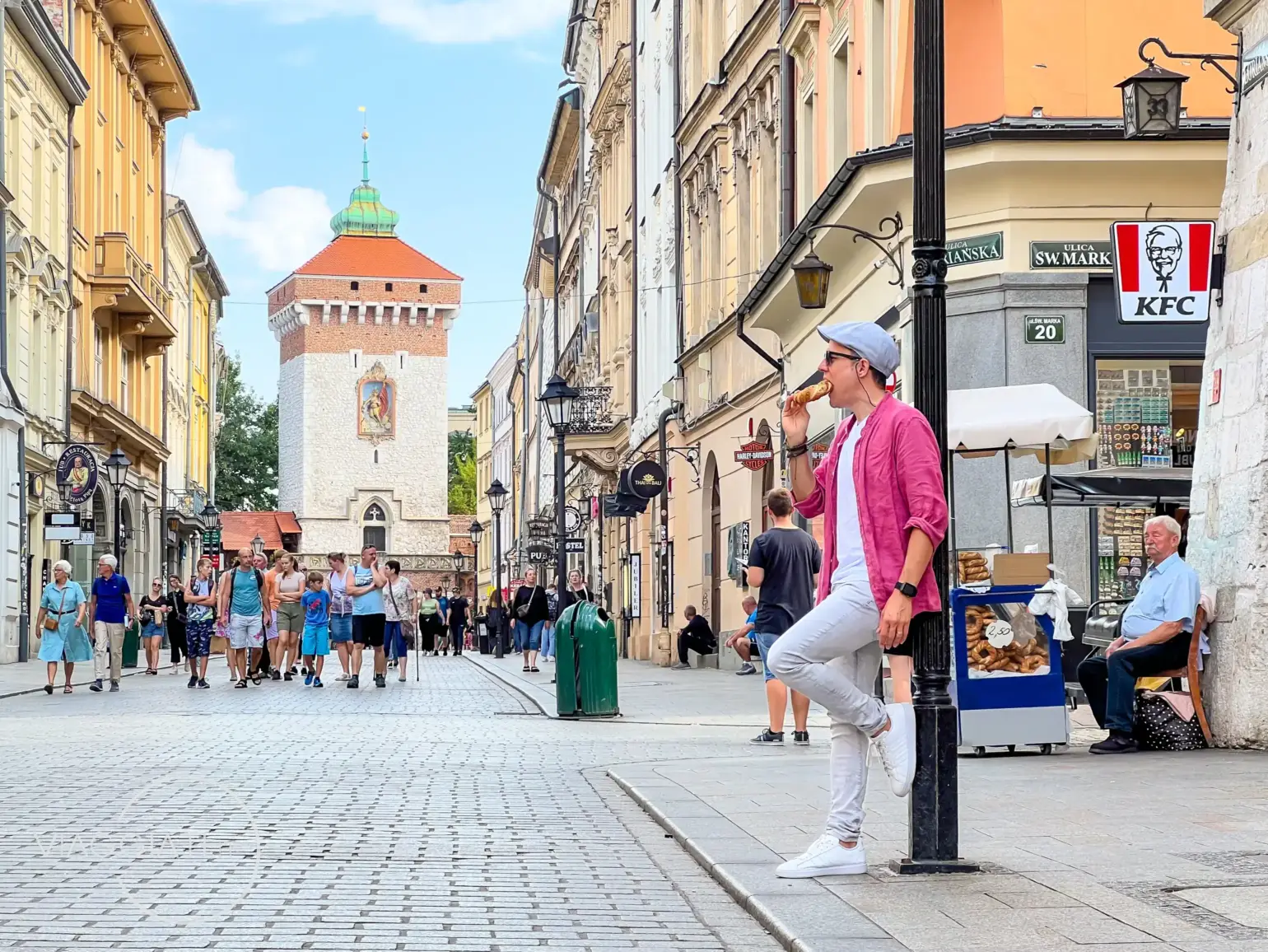 Obwarzanek, le ciambelle tipiche di Cracovia