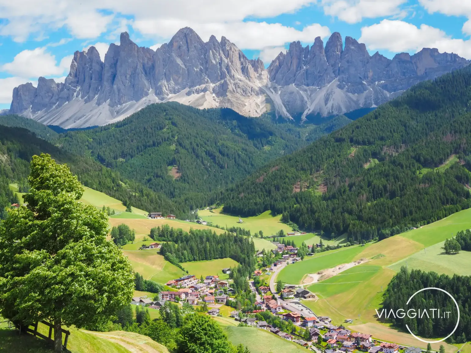 Val di Funes - Itinerario nelle Dolomiti