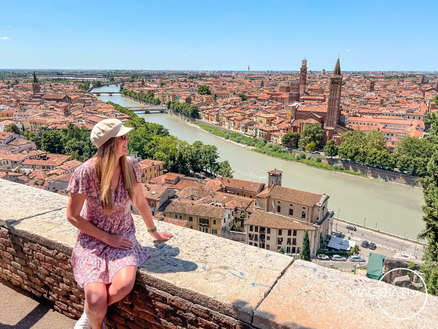 Verona - Punto panoramico di Castel San Pietro