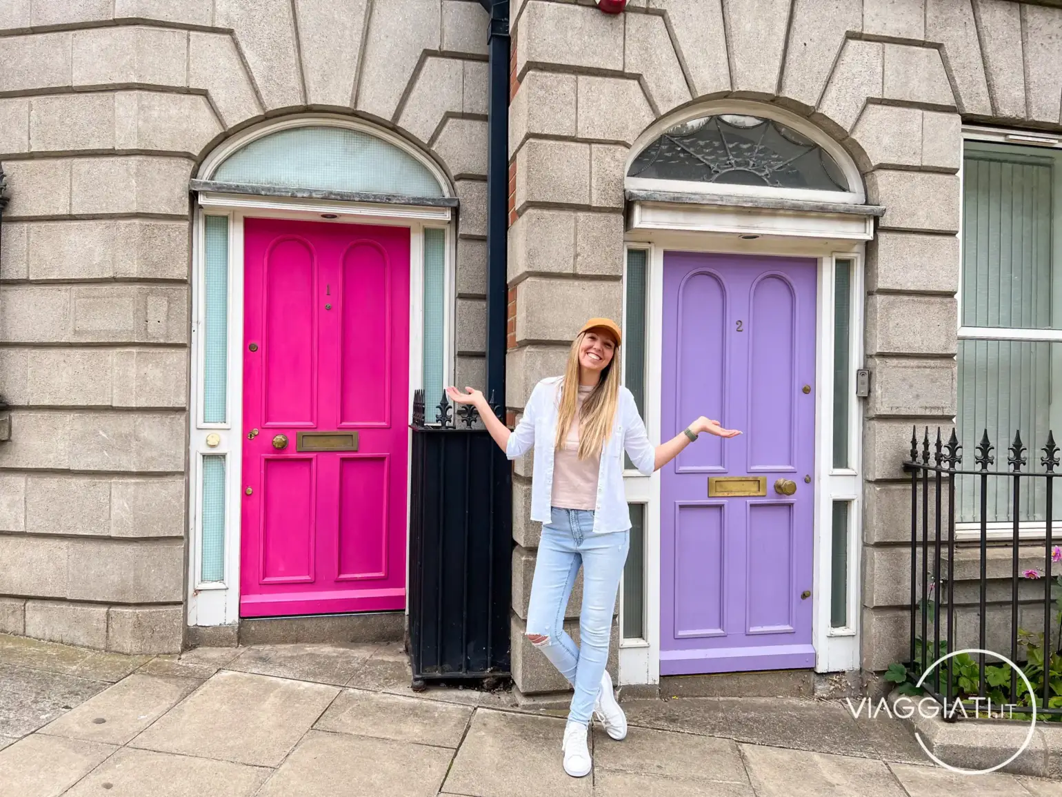 Porte colorate a Dublino