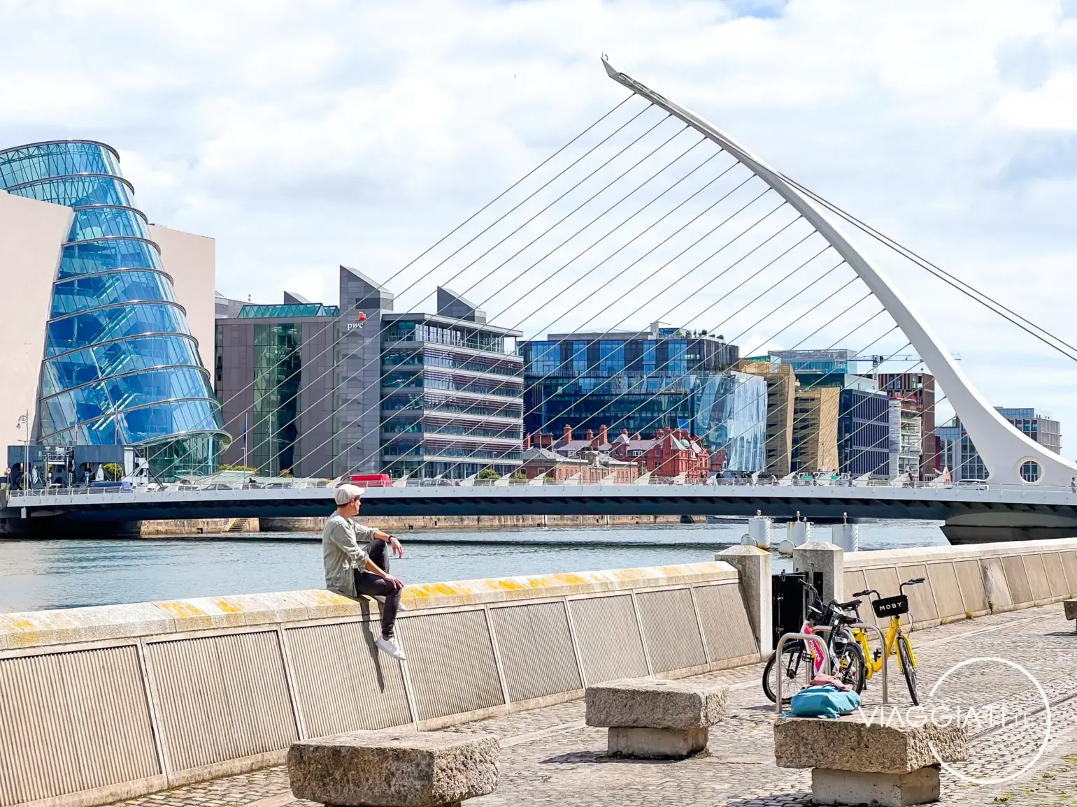Samuel Beckett Bridge a Dublino