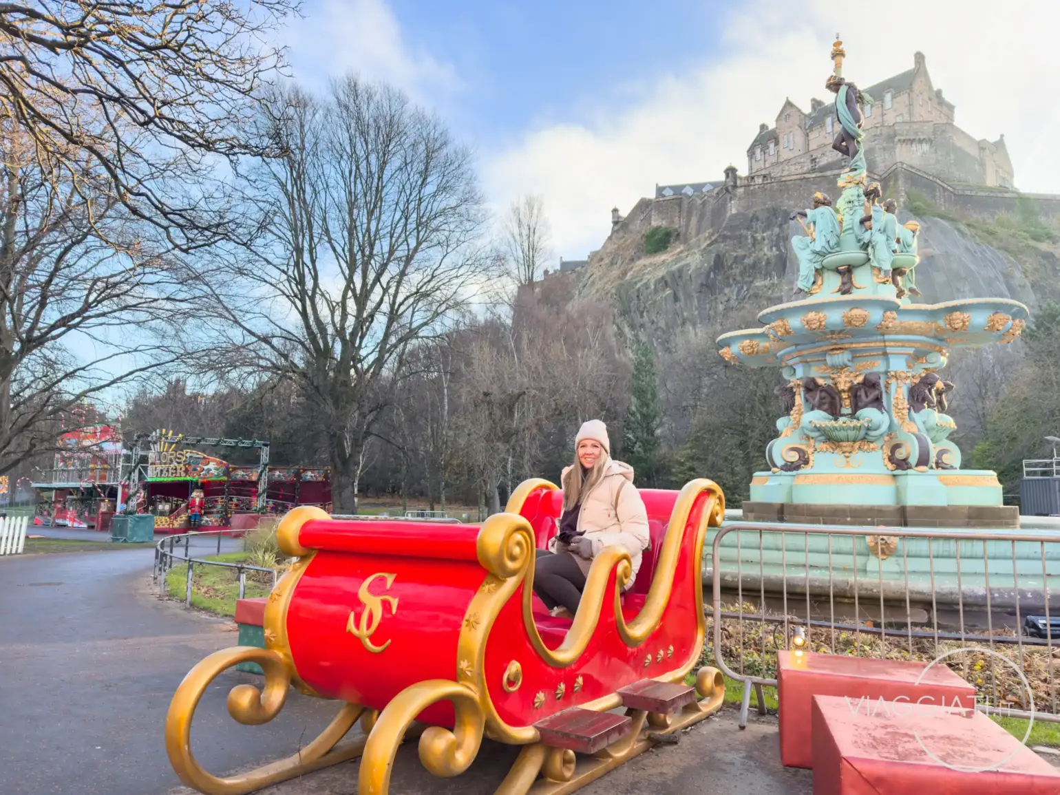 Attrazioni per bambini a Princes Street Gardens | Edimburgo a Natale
