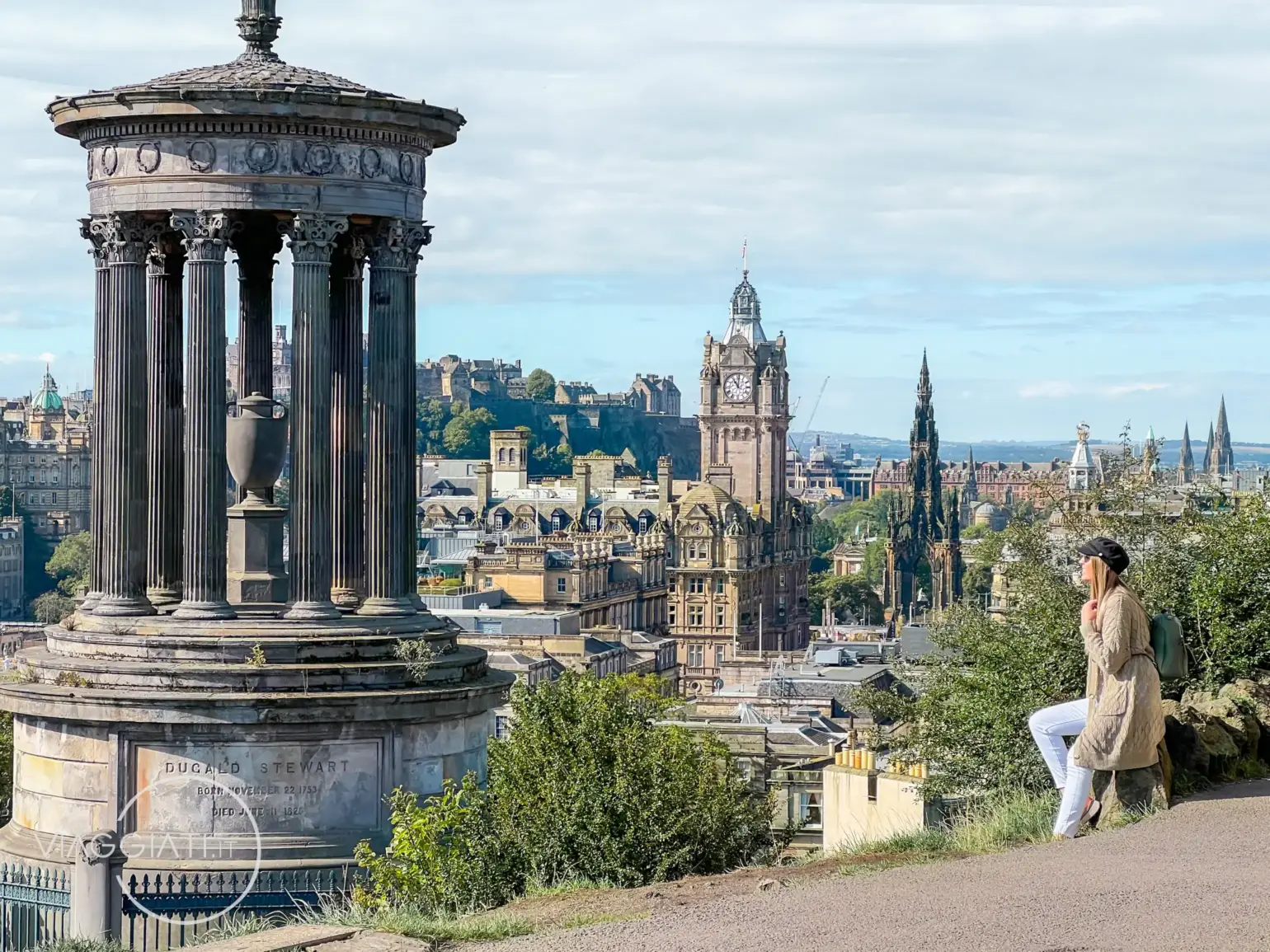 Vista da Calton Hill - Edimburgo in 3 giorni
