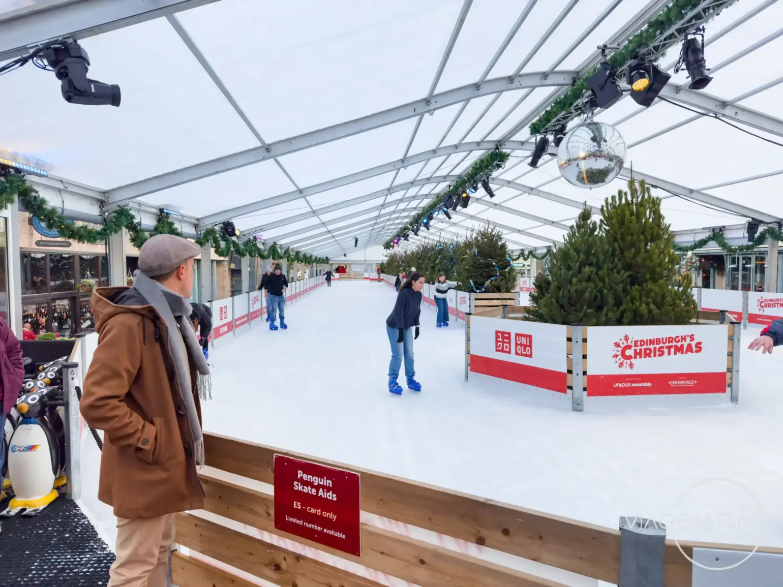 Pista di pattinaggio sul ghiaccio | Edimburgo