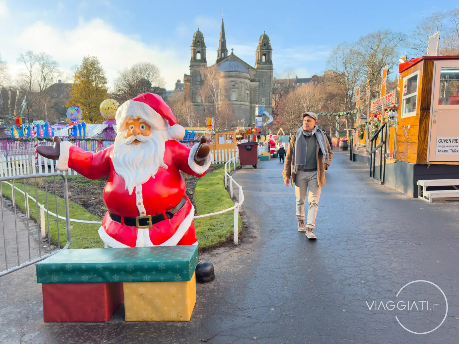 Princes Street Gardens | Edimburgo a Natale