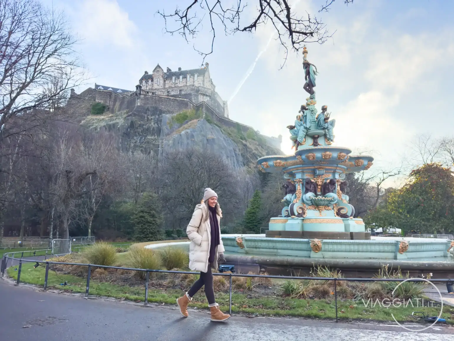 Ross Fountain a Princes Street Gardens | Edimburgo