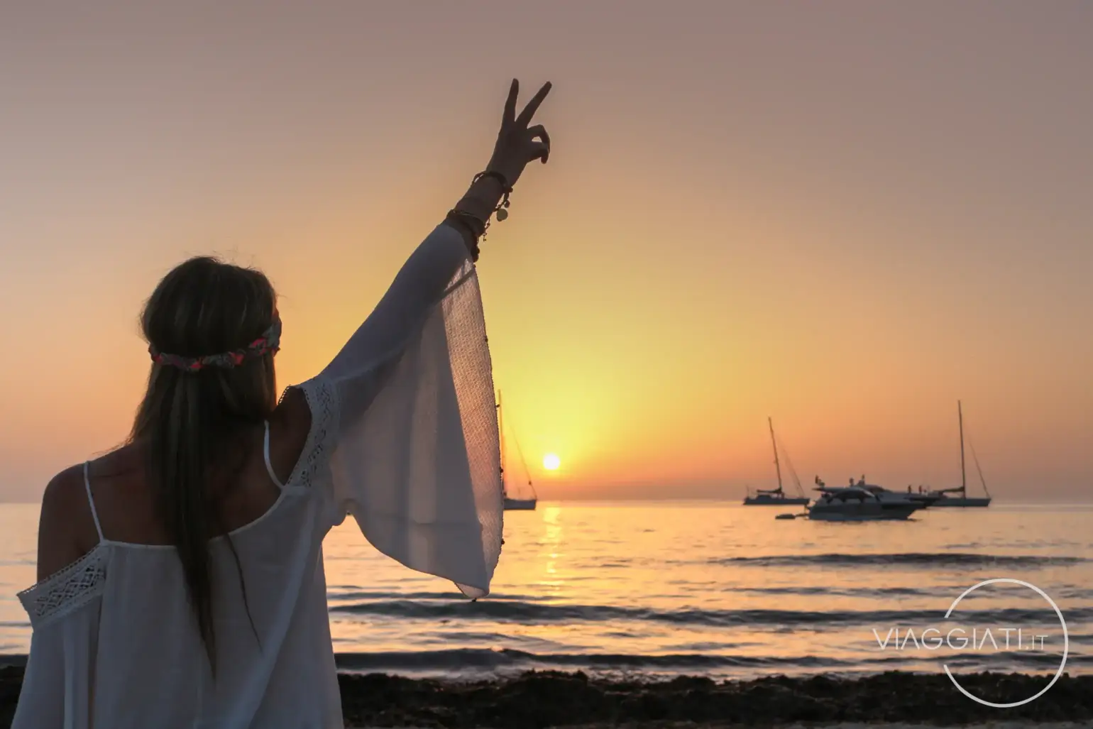 Tramonto a Cala Saona, Formentera