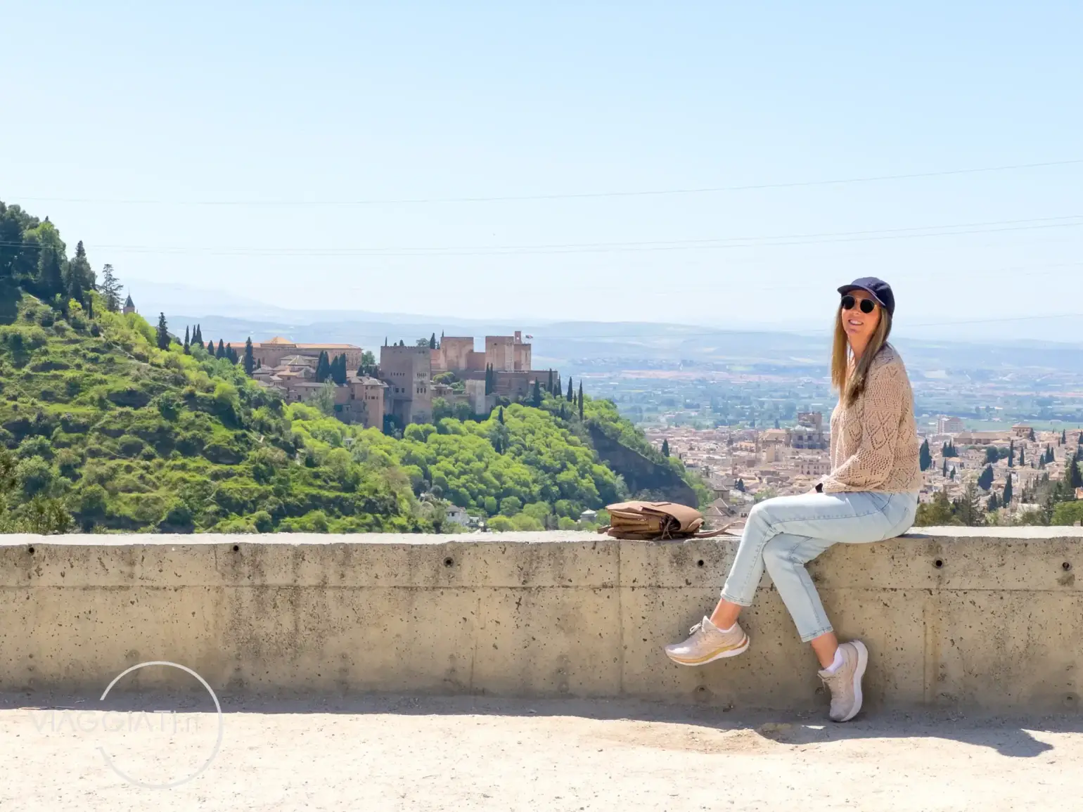 Vista dall'esterno dell'Abbazia del Sacromonte
