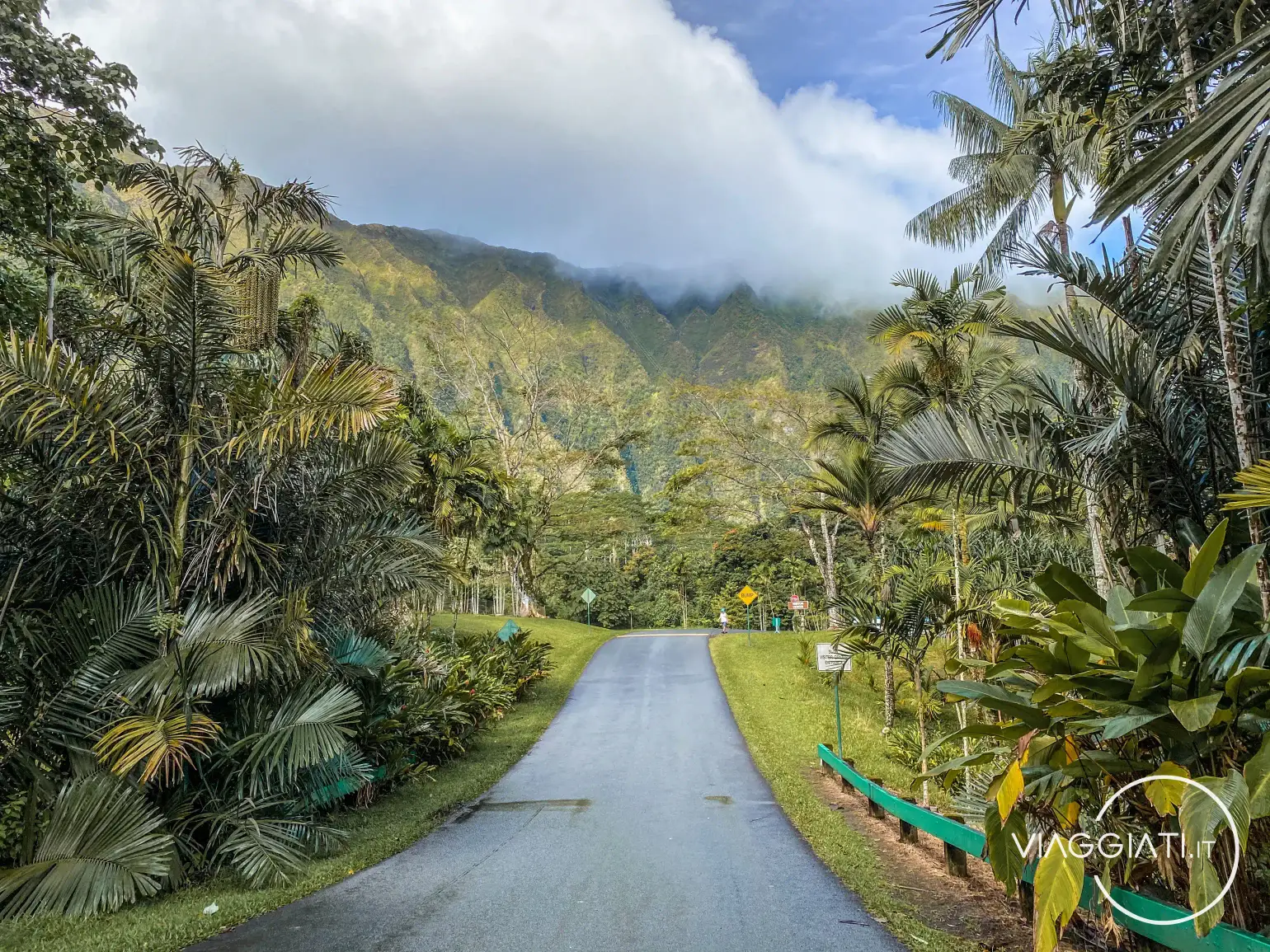 Giardino botanico Ho'omaluhia a Oahu