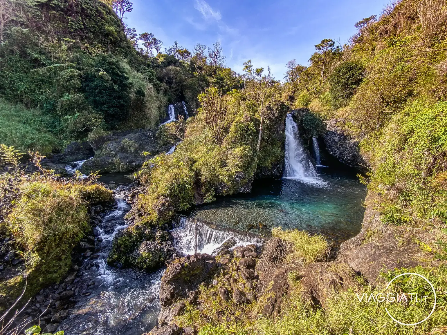 Cascate lungo la Road to Hana, Maui