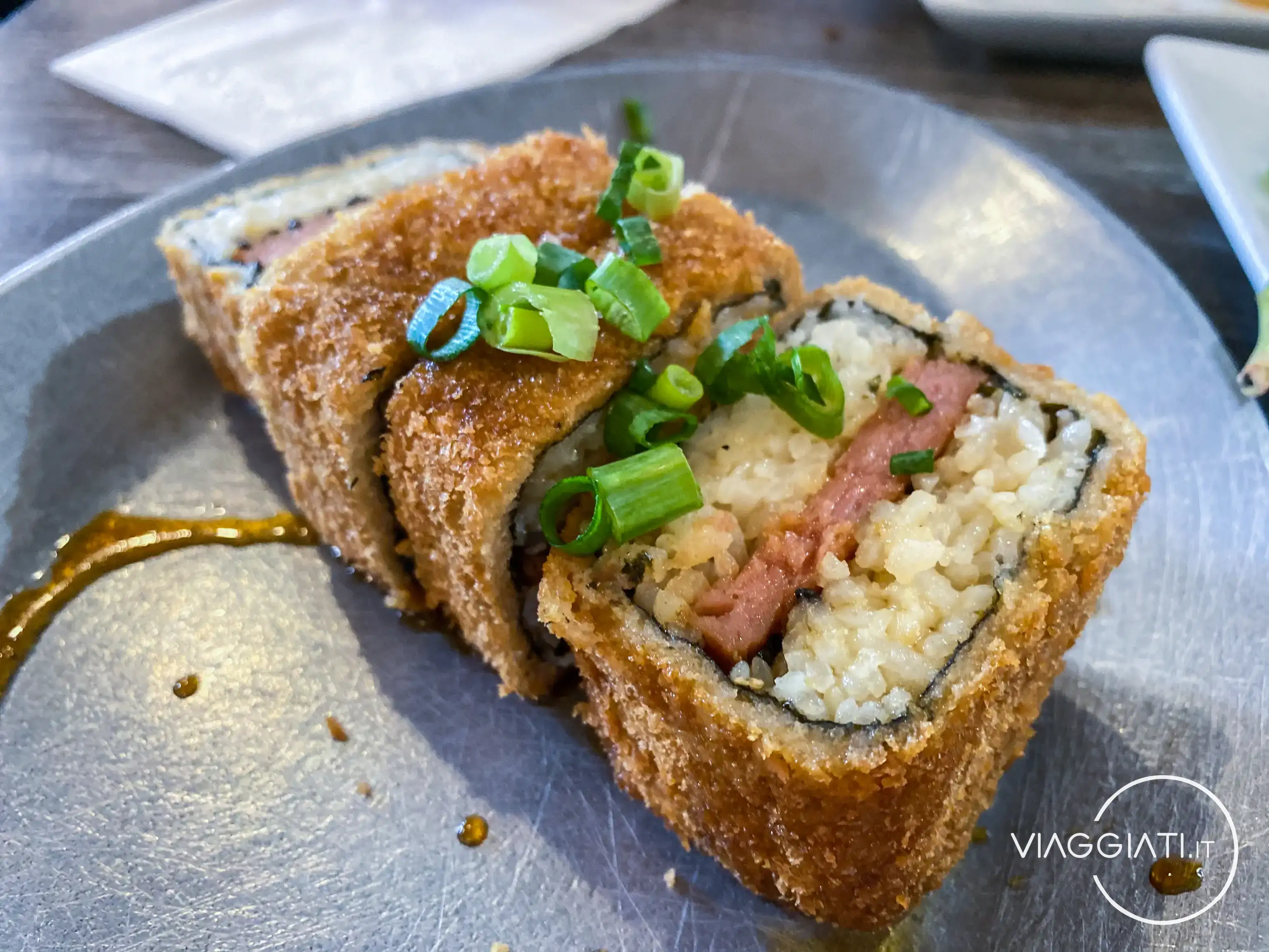 Spam musubi, piatto tipico hawaiano | Dove mangiare a Maui