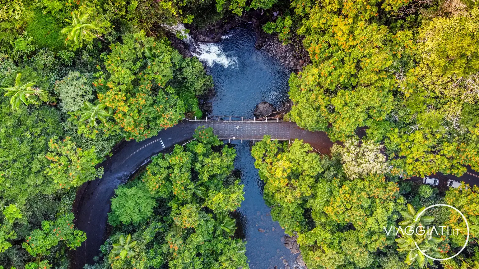 Strade vicino a Hilo, Big Island