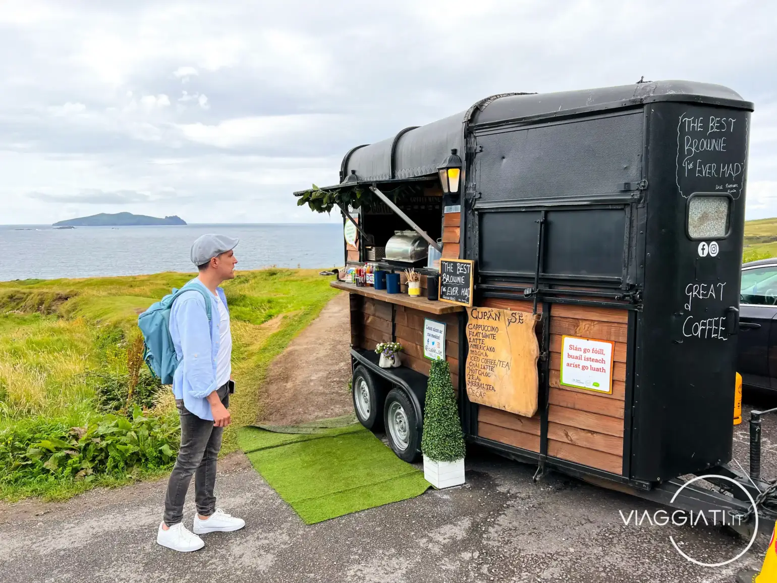 Food truck a Dunquin Pier