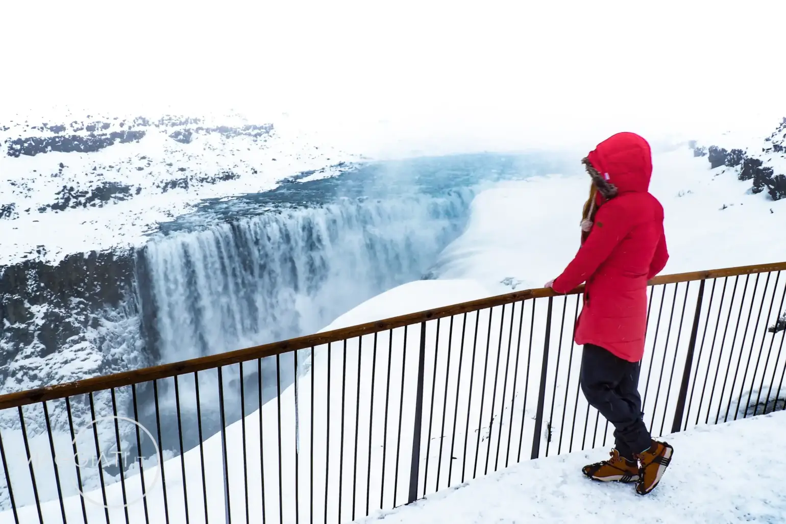 Cascata Dettifoss in Islanda
