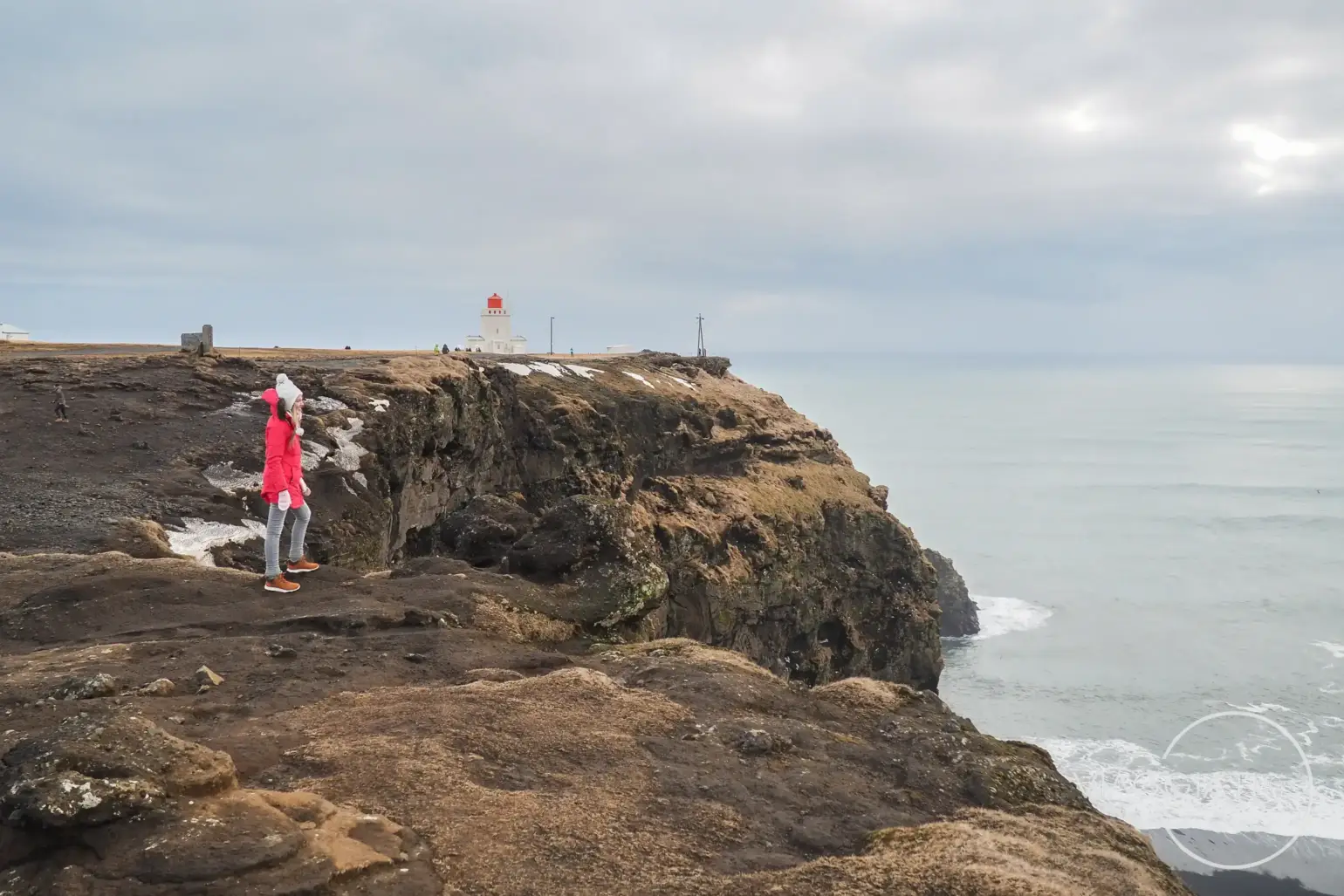Faro di Dyrhólaey in Islanda