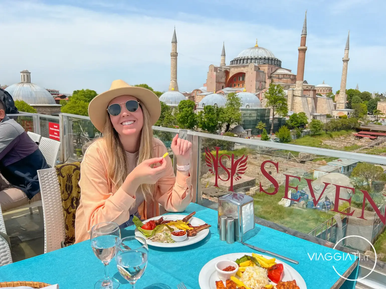 Terrazza del Seven Hills a Istanbul