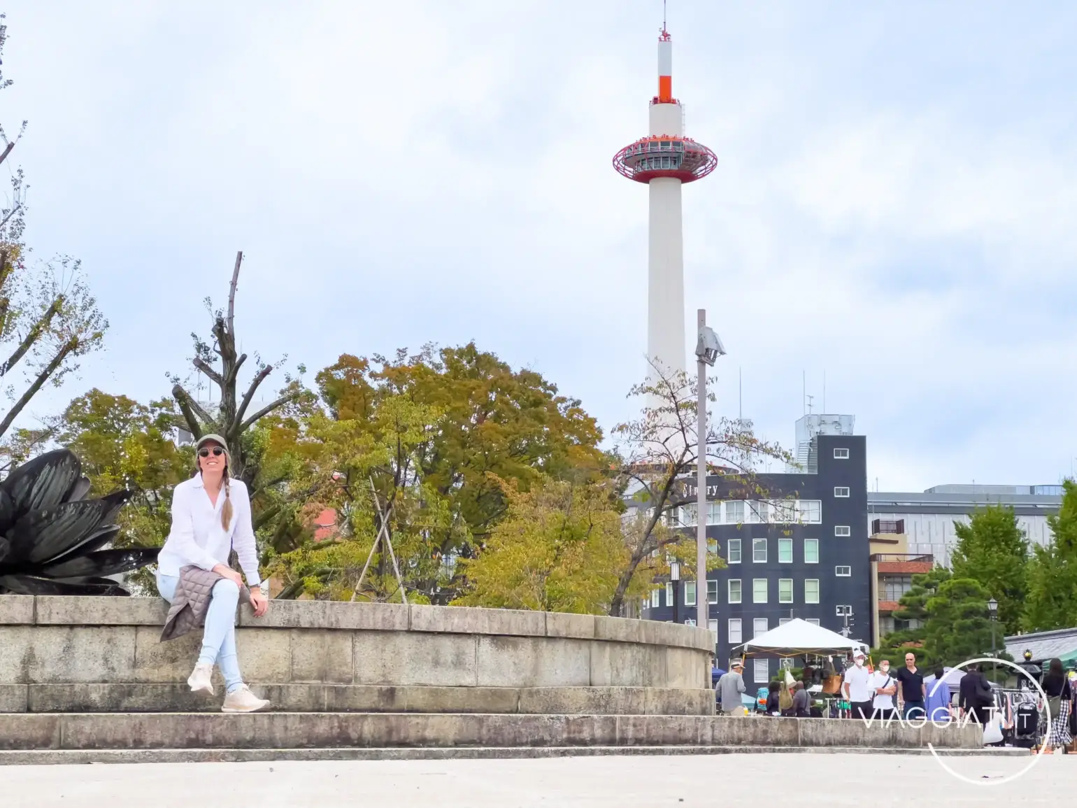 Vista sulla Torre di Kyoto