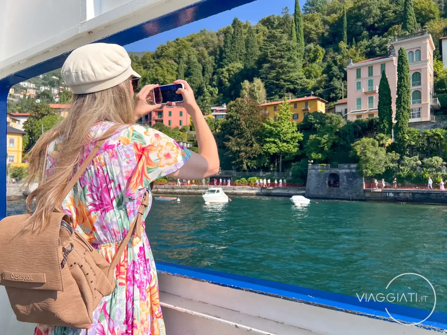Dal traghetto sul Lago di Como