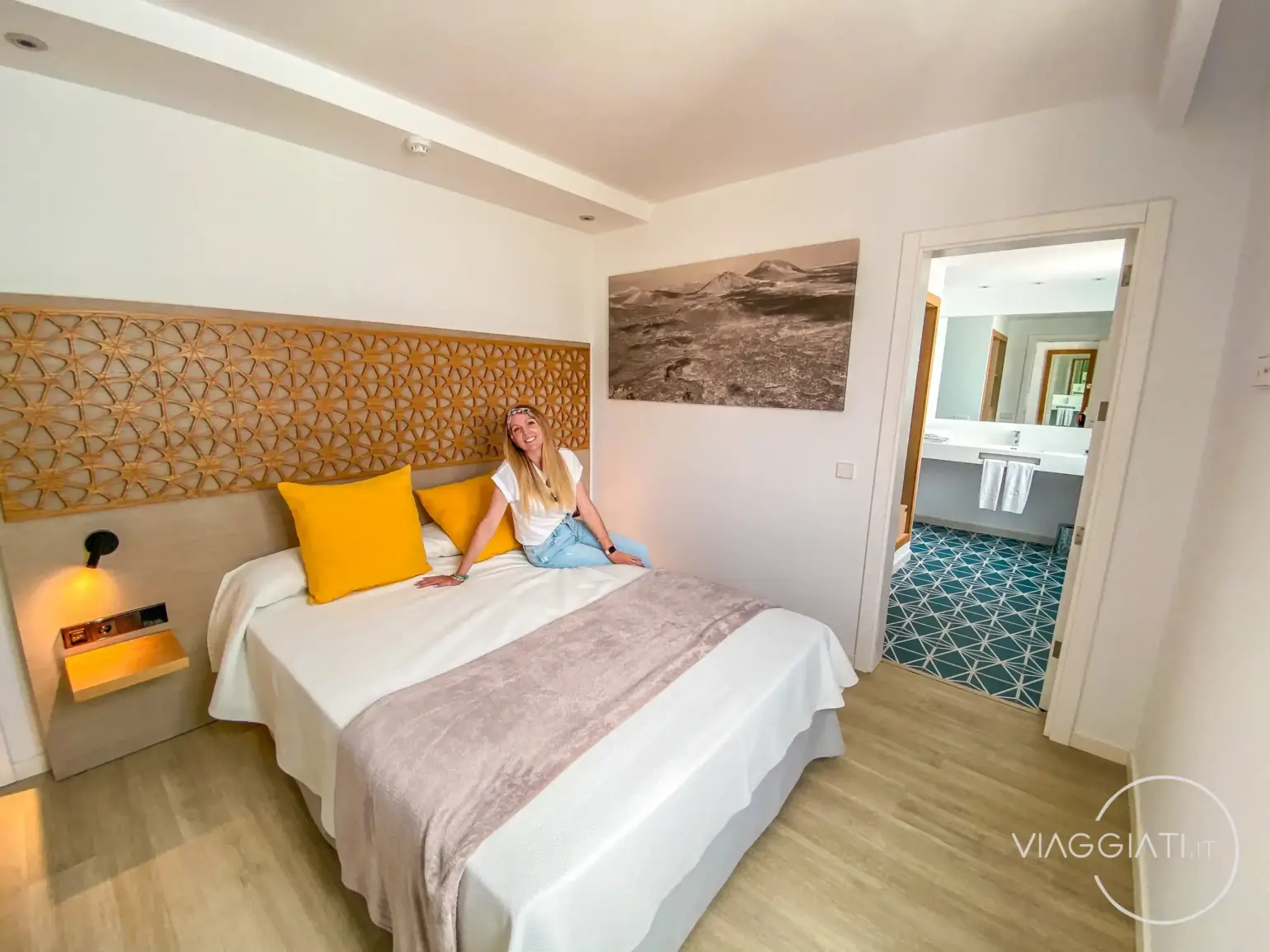 La nostra camera all'Oasis Lanz Beach Mate