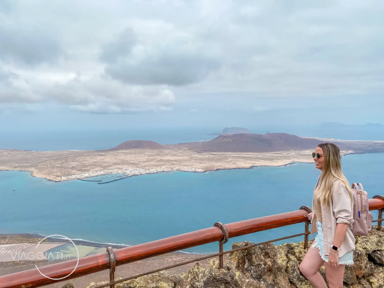 Vista di La Graciosa da Lanzarote
