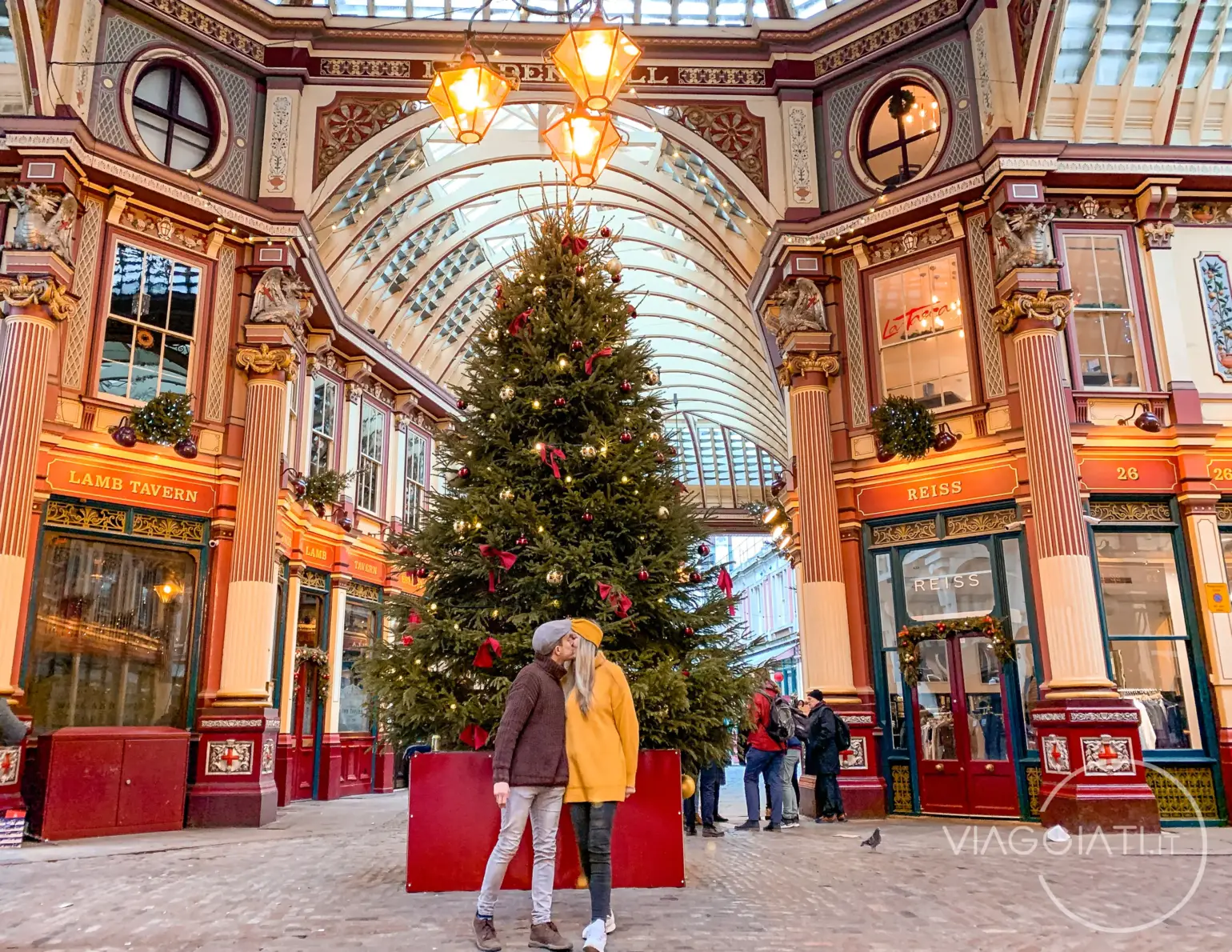Leadenhall Market a Natale
