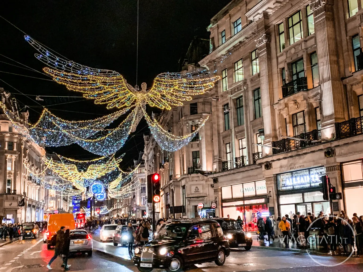 Luci di Natale a Londra