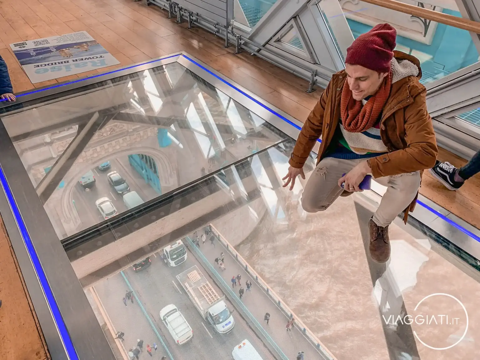 Passerella di vetro del Tower Bridge