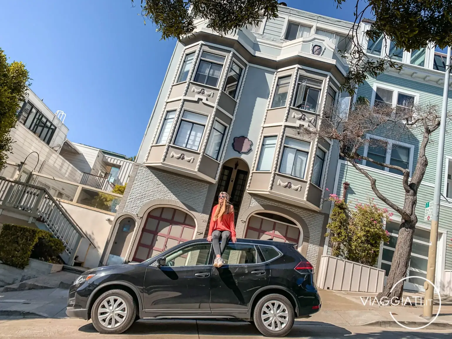 La nostra auto a noleggio per andare da Los Angeles a San Francisco