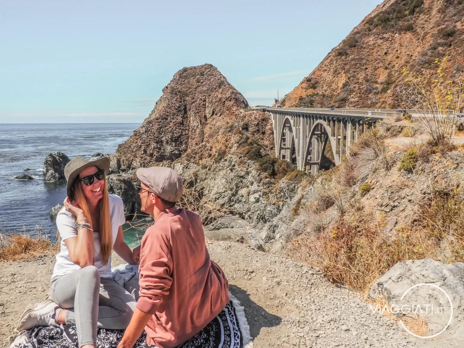 Itinerario nel Big Sur da Los Angeles a San Francisco - Big Creek Bridge