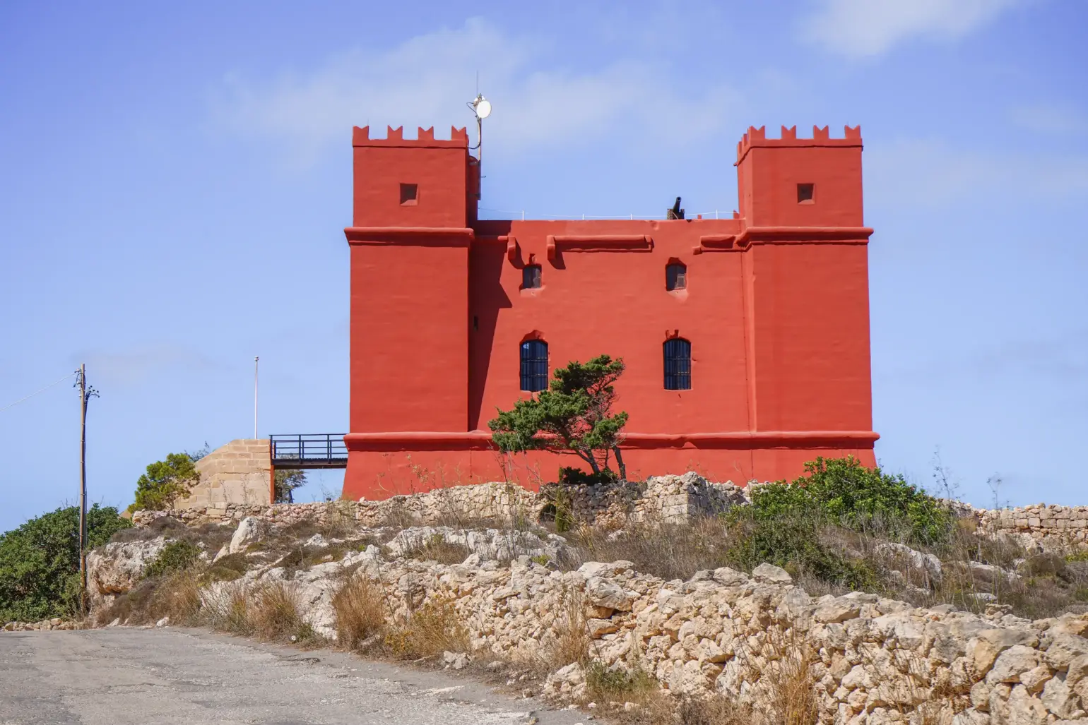 Torre di Sant'Agata o Torre Rossa | Mellieha