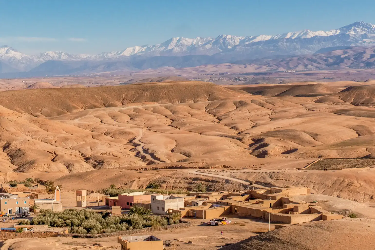 Notte nel deserto di Agafay