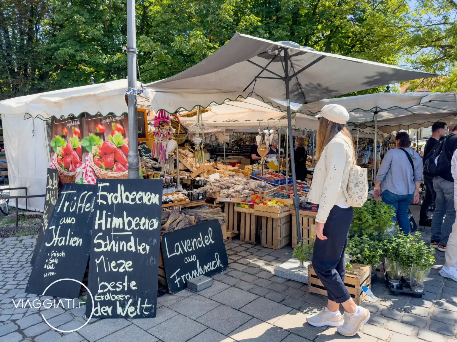 Viktualienmarkt | Luoghi da vedere a Monaco di Baviera in un giorno
