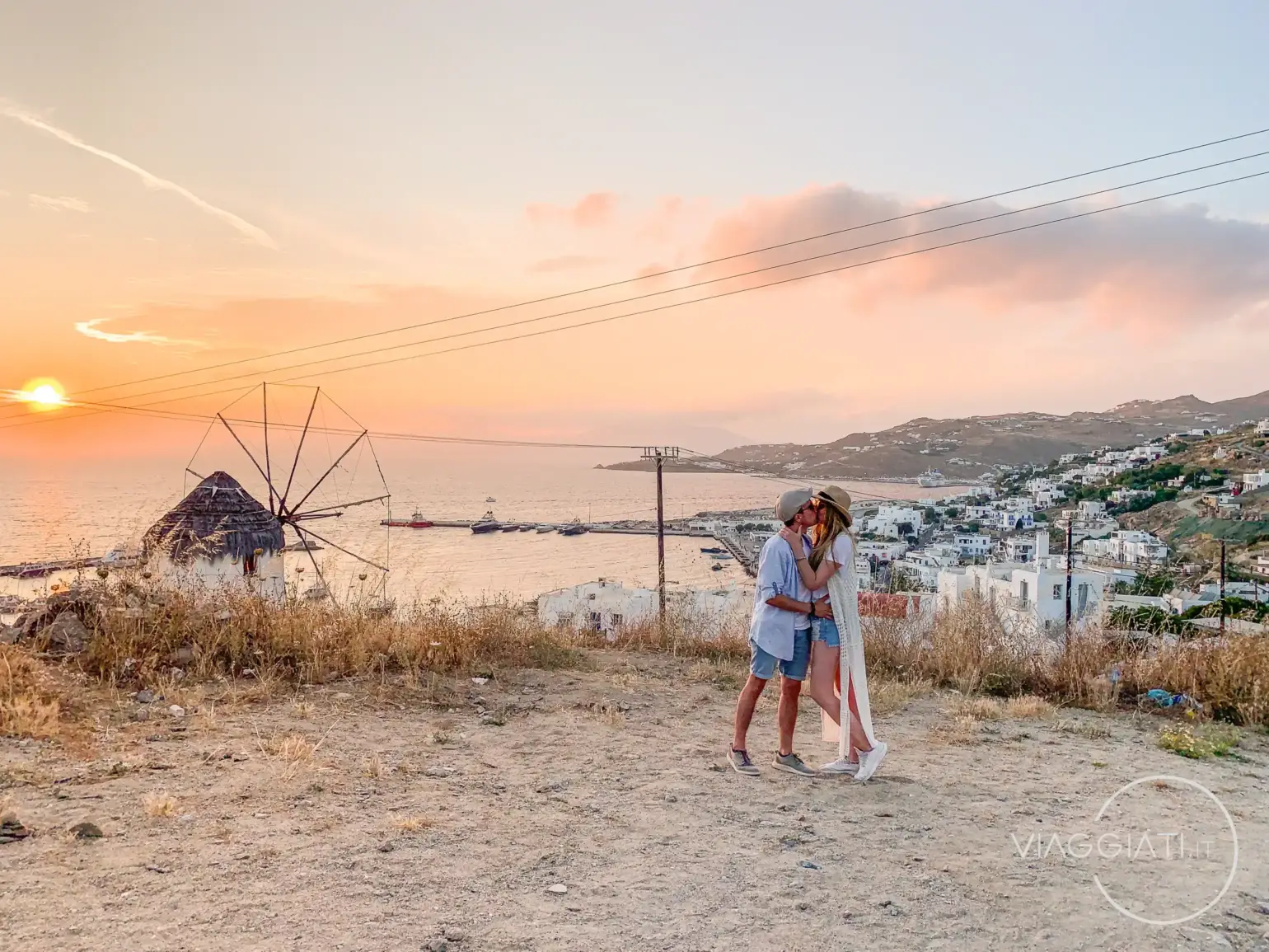 Boni's Windmill al tramonto | Mykonos in 3 giorni