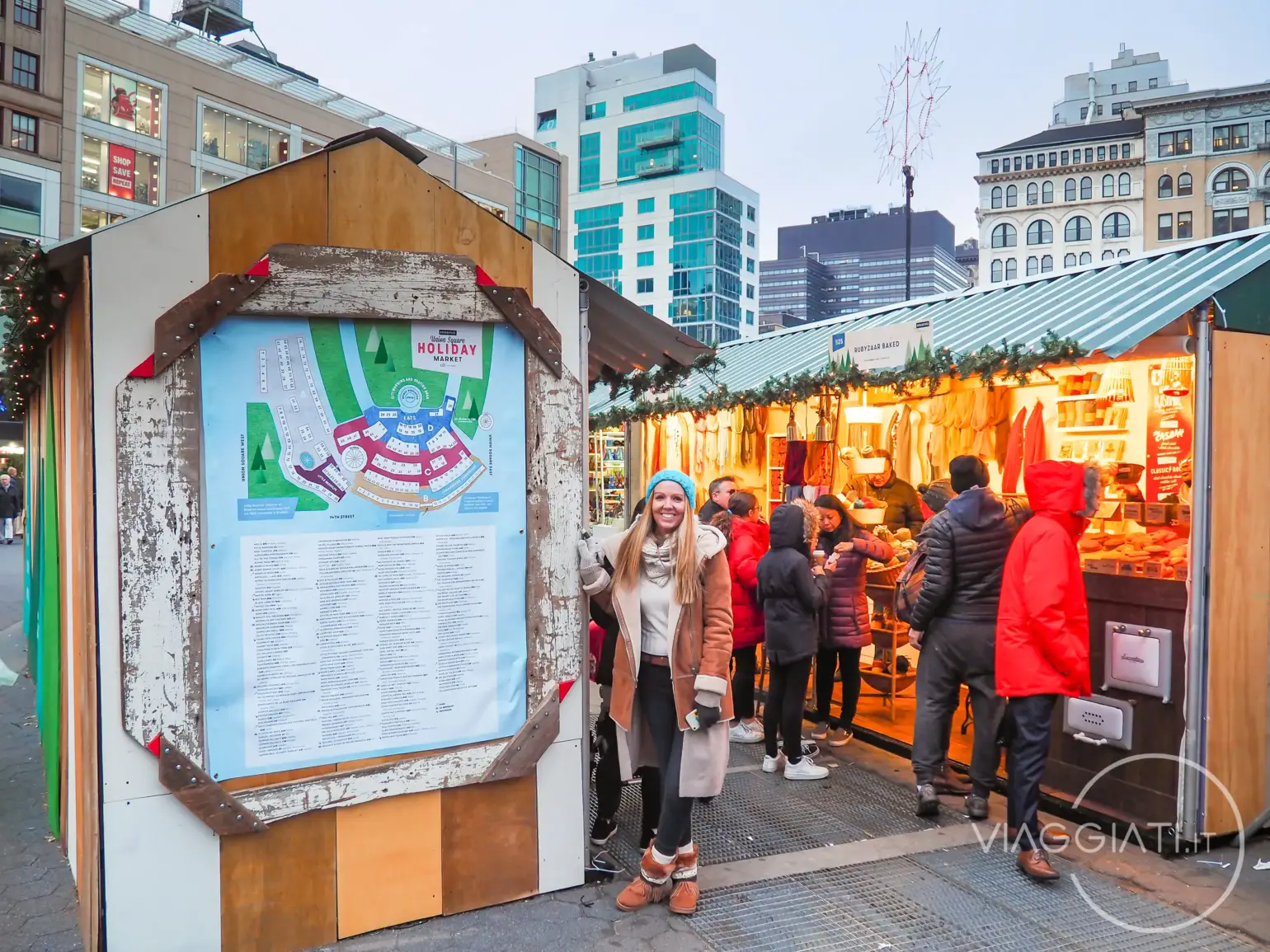 Union Square Holiday Market | Mercatini di Natale a New York