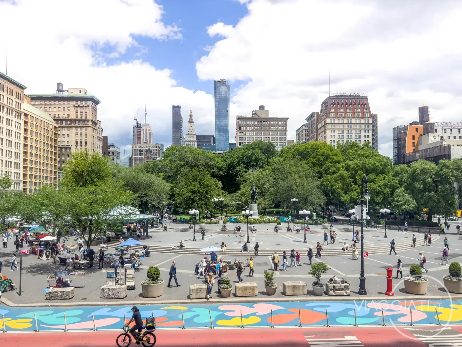 Union Square Park da Whole Foods