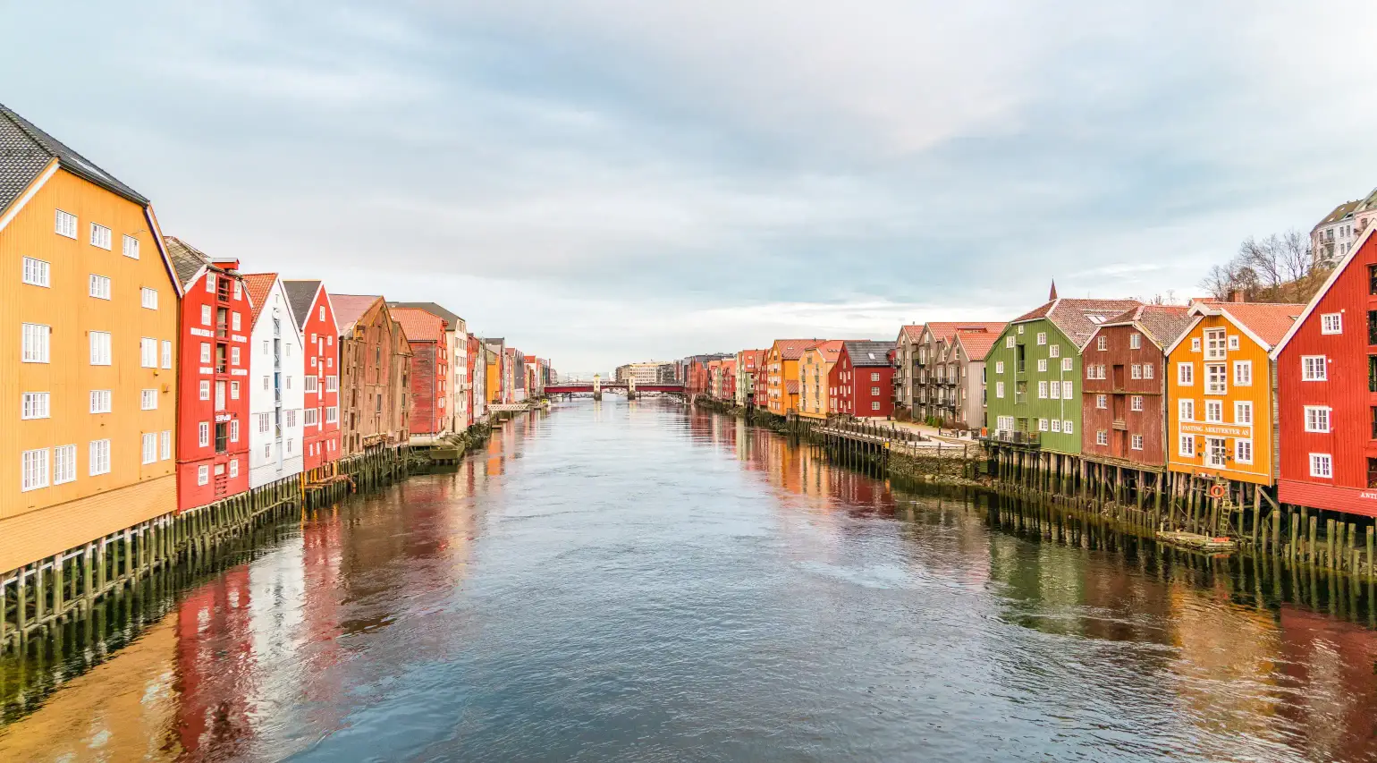 Trondheim in Norvegia