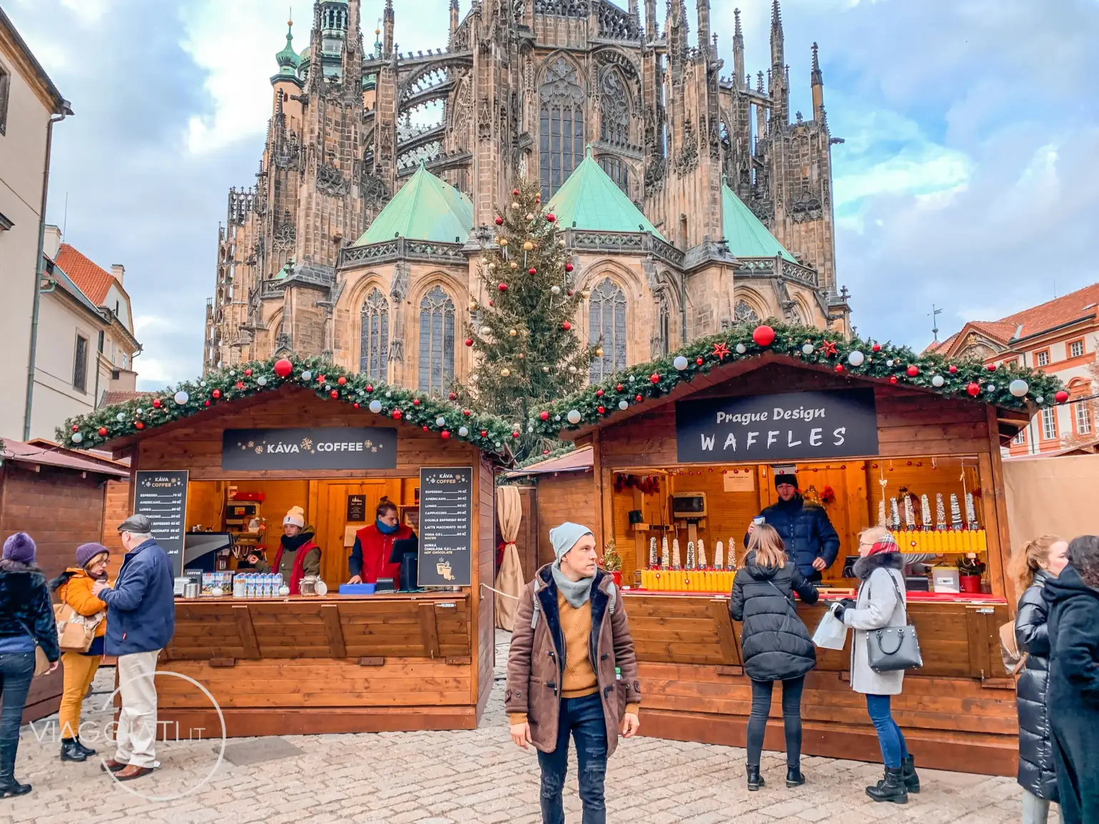 Il Castello di Praga a Natale