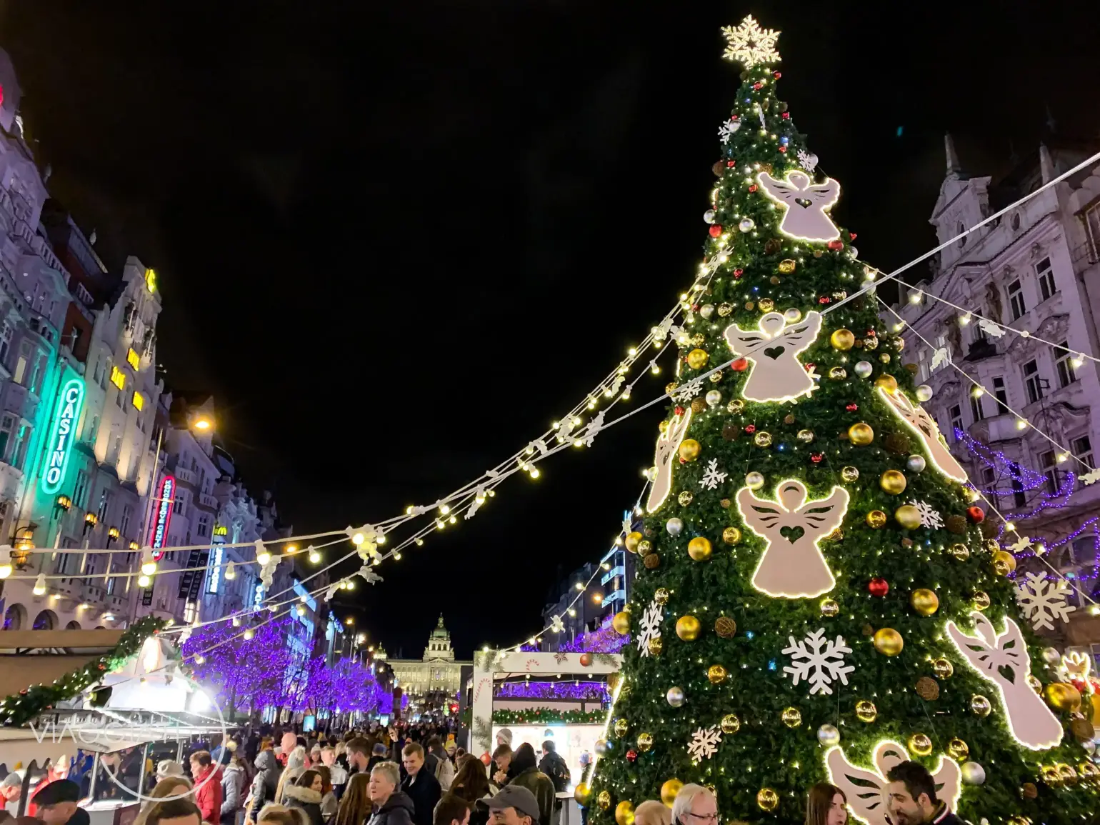 Mercatino di Natale di Piazza San Venceslao a Praga