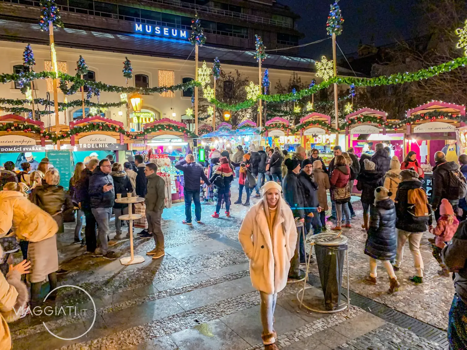 Mercatino di Natale di Piazza della Repubblica a Praga