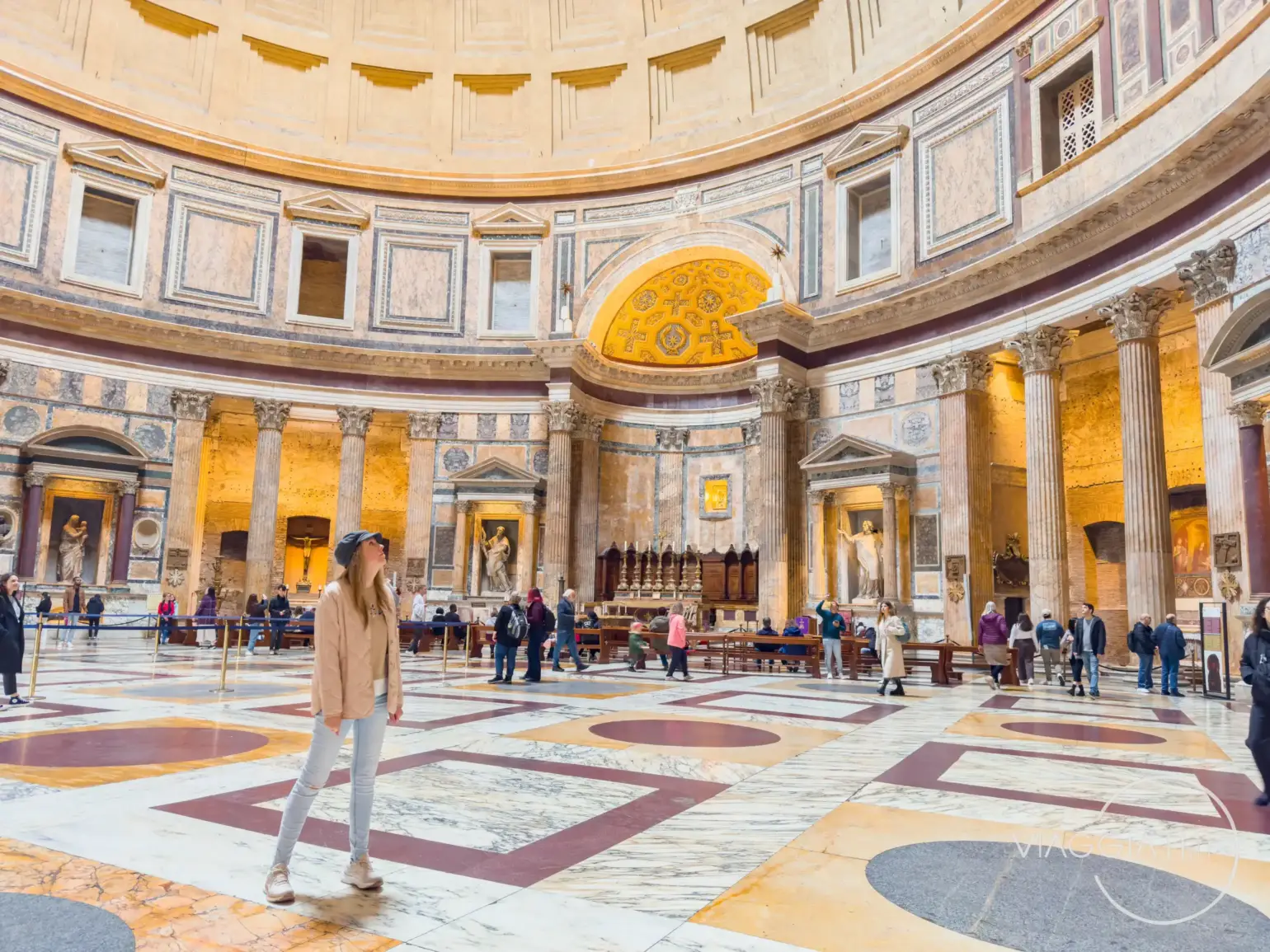 Interno del Pantheon di Roma