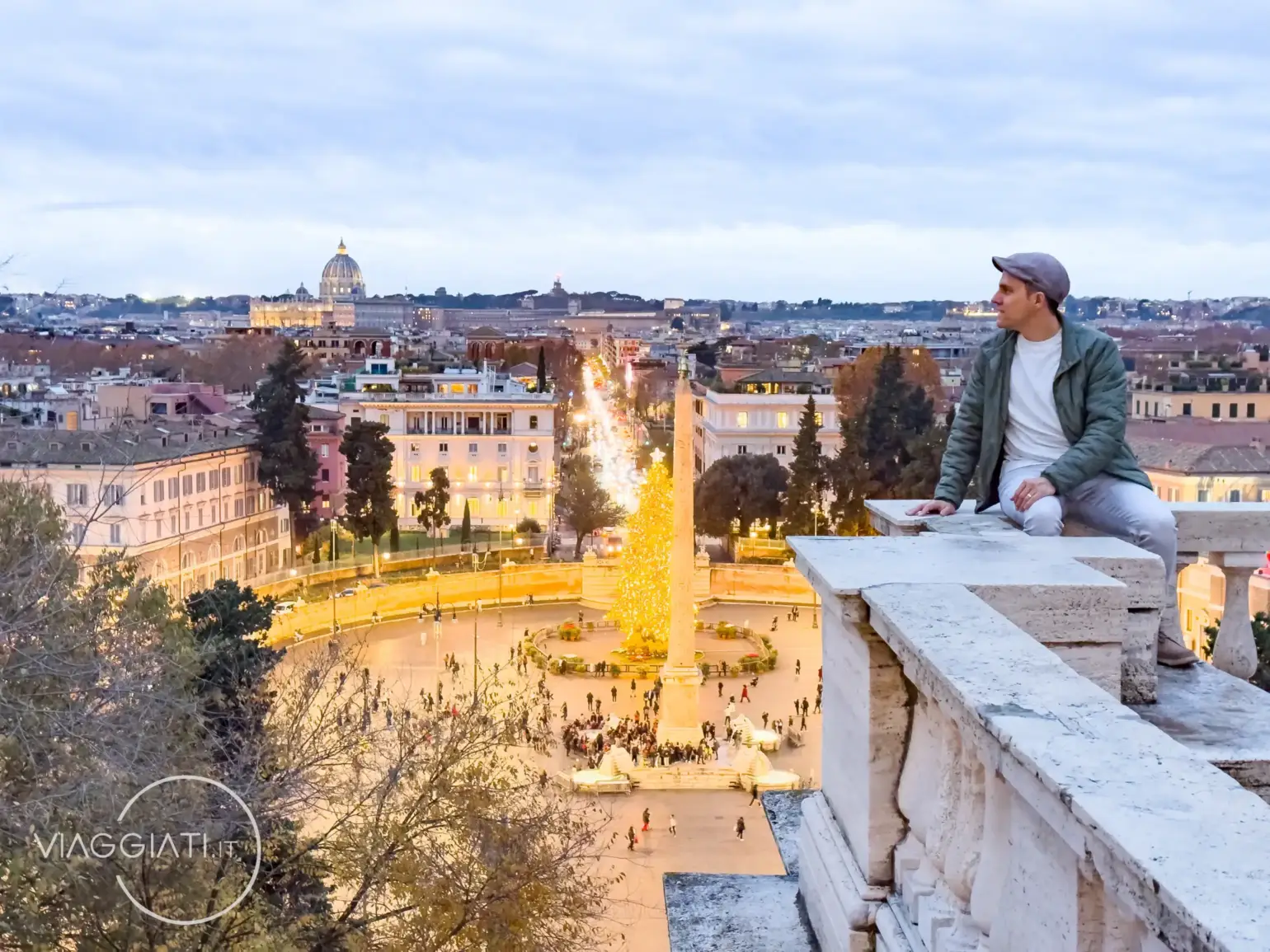 Terrazza del Pincio | Luoghi imperdibili da vedere a Roma