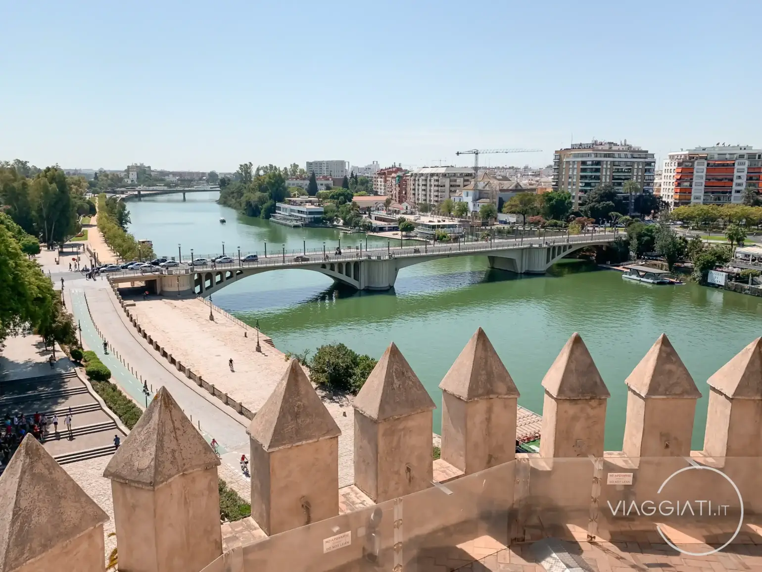 Giro in barca sul fiume Guadalquivir